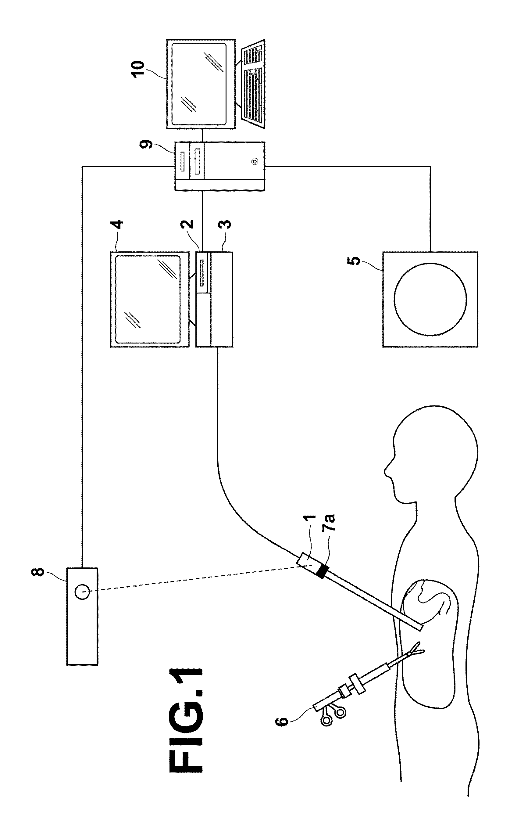 Endoscopic observation support system, method, device and program
