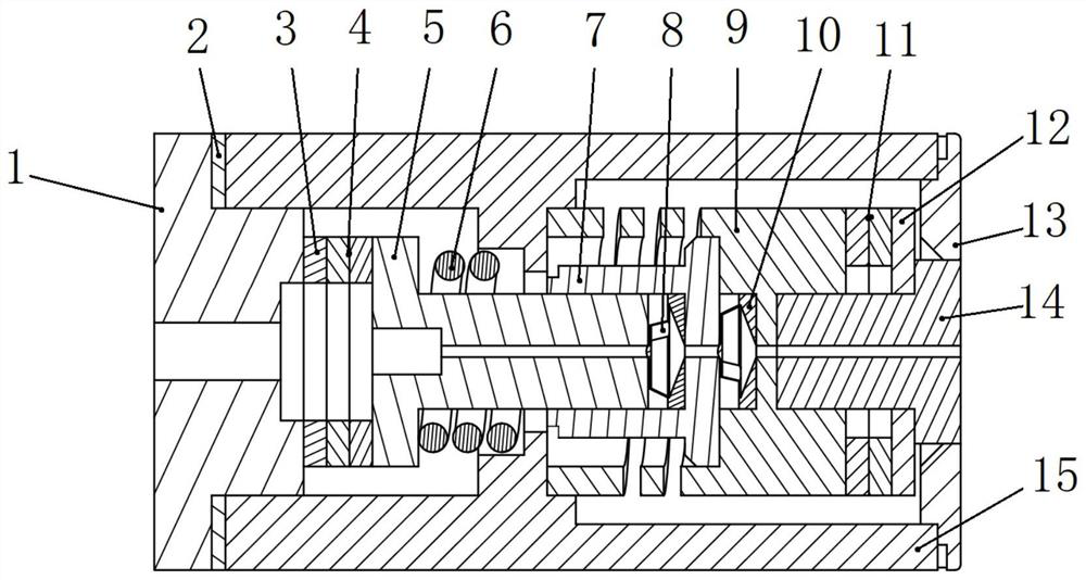 Piezoelectric pump based on resonance differential displacement amplification