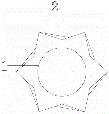 Cigarette firmware material meeting safety requirements and application thereof