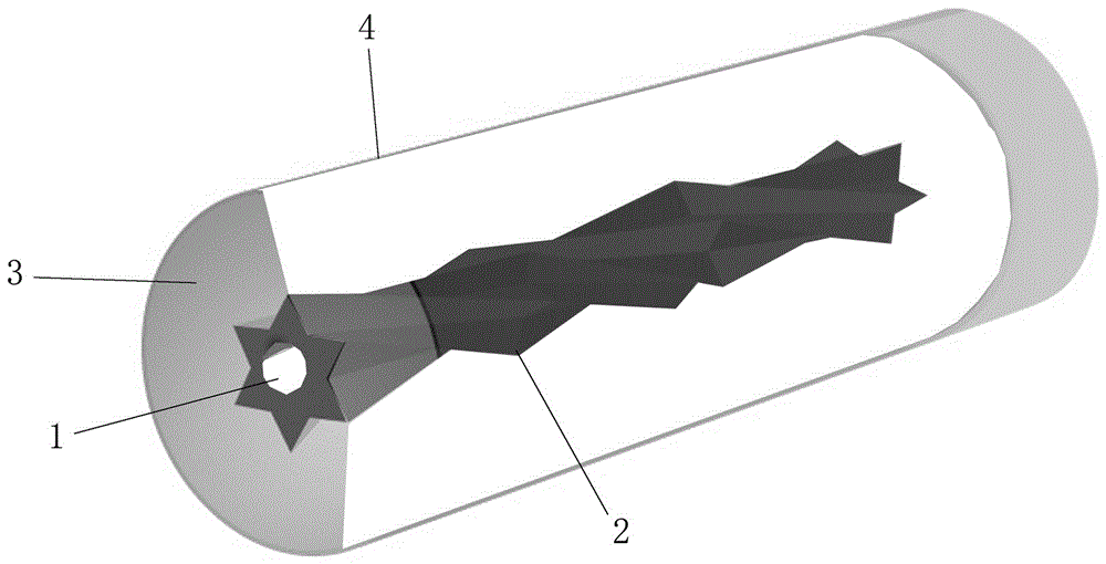 Cigarette firmware material meeting safety requirements and application thereof