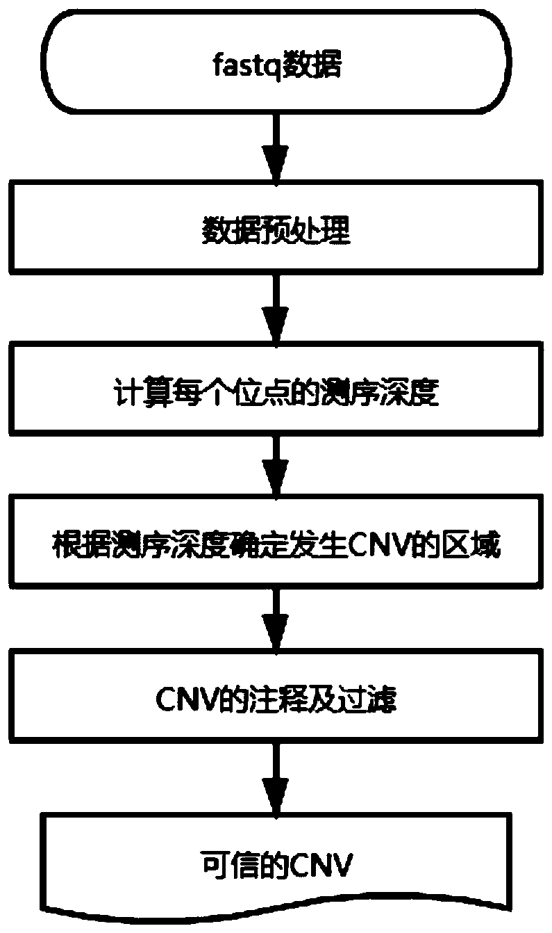 Copy number variation detection method and device