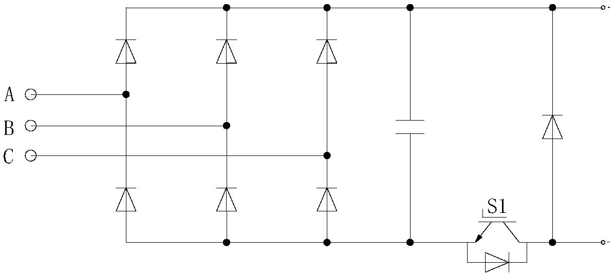 Submodule for high-voltage long-pulse PSM power source