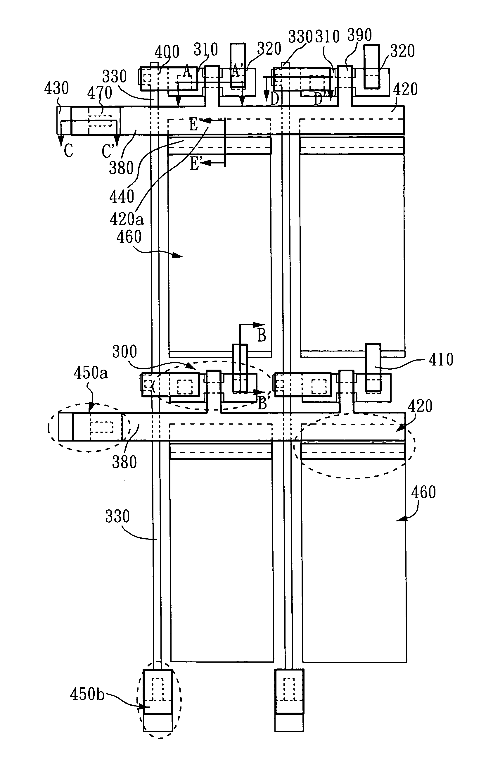Method for manufacturing a panel of a thin film transistor liquid crystal display device