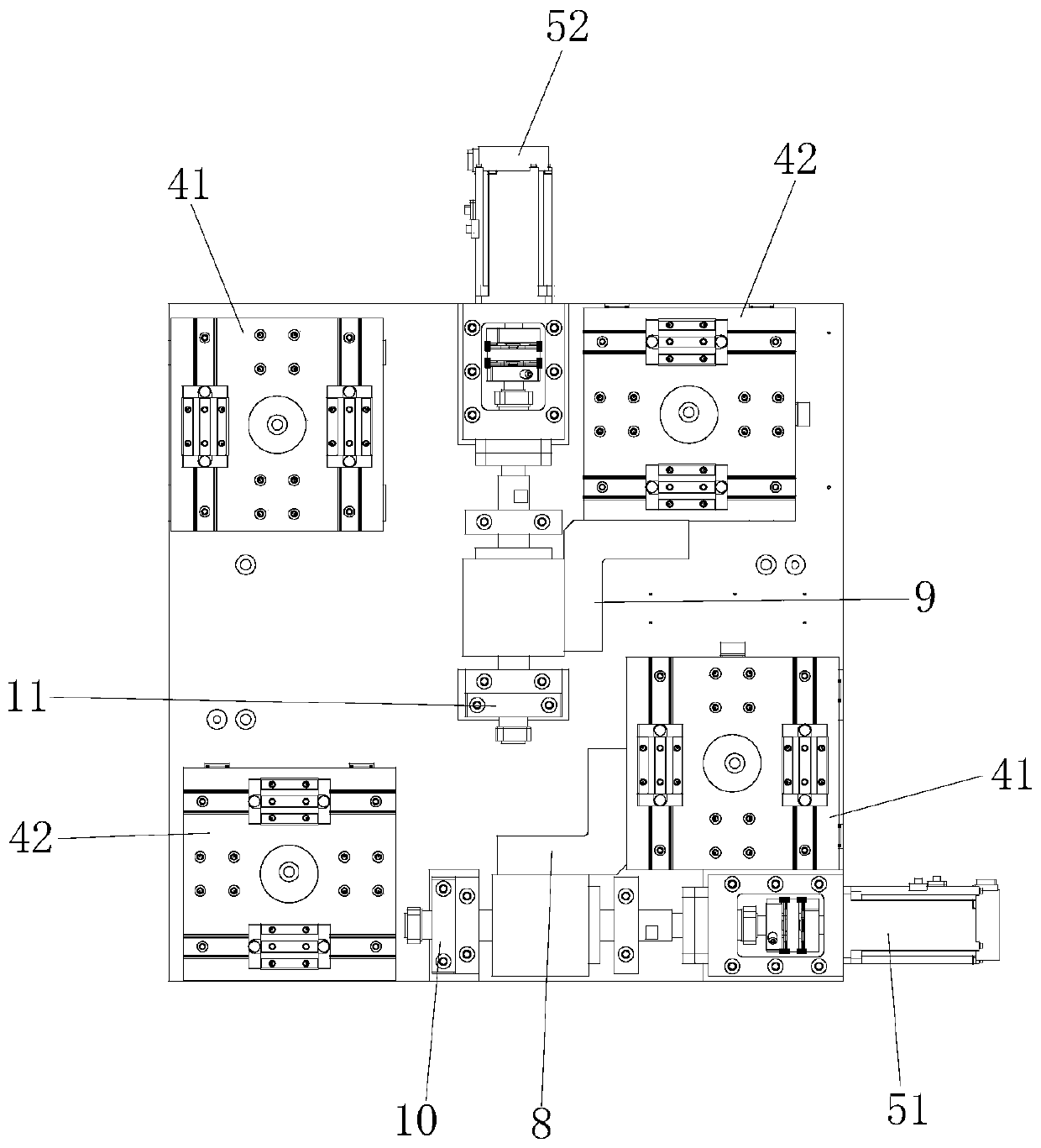 Deviation rectification platform