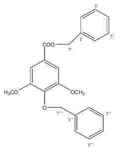 Application of benzyl-4-(benzyloxy)-dimethoxy benzoate in preparation of drugs for preventing and treating rheumatoid arthritis