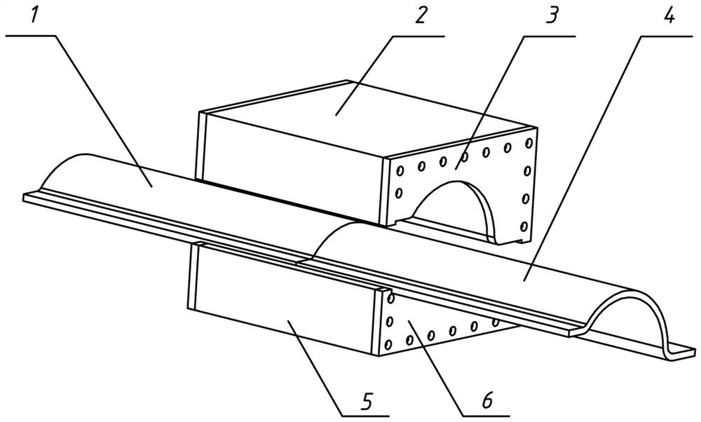 Rubber material for rubber water seal and preparation forming method and equipment thereof