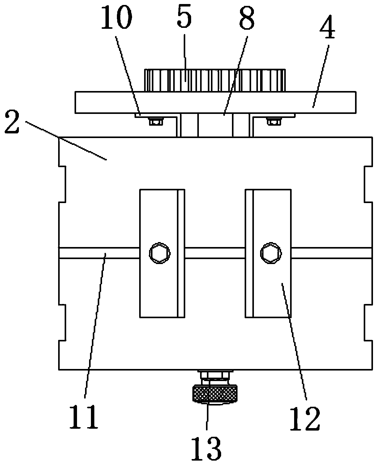 Bag opening device for semi-automatic liquid filling line