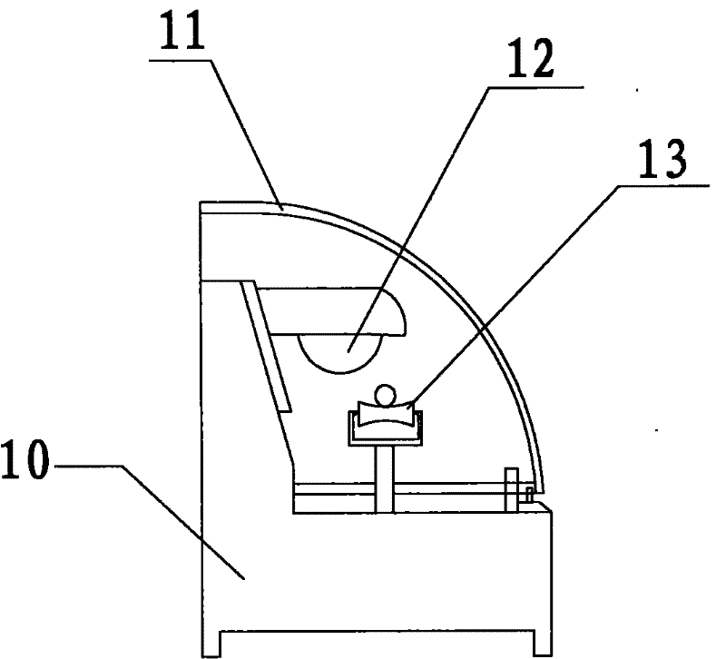 Cutting machine for metal tube