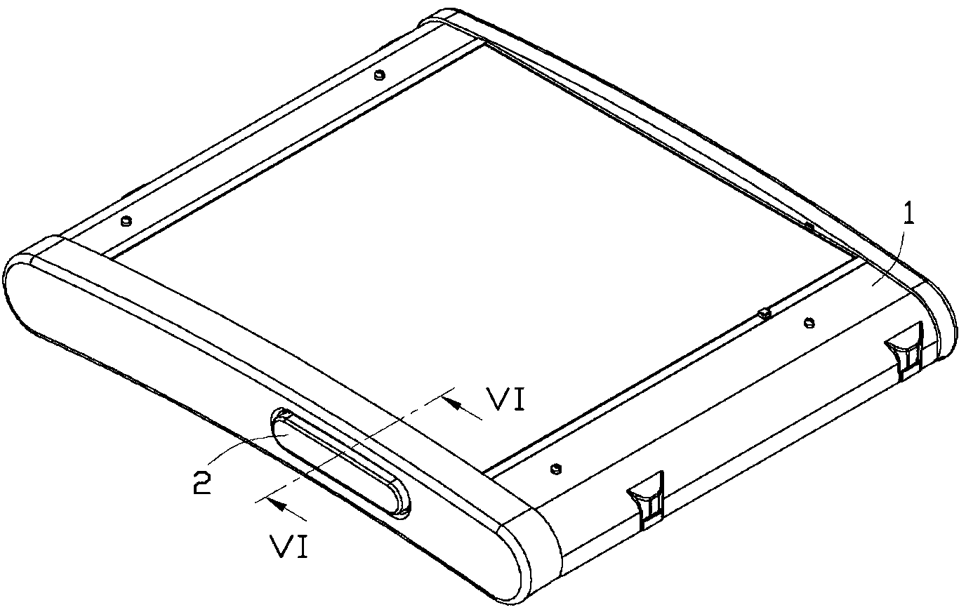Press key and electronic device with same