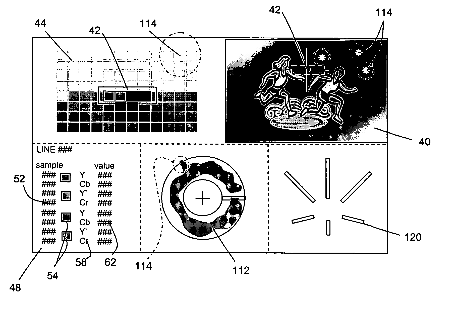 Method and apparatus for analysis of digital video images