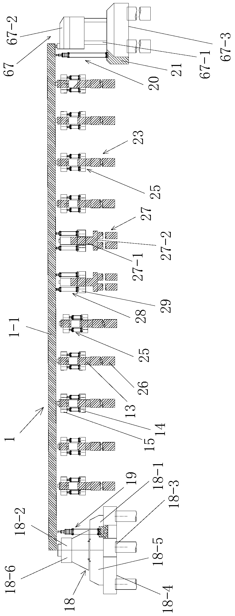Large-span concrete filled steel pipe tied arch bridge jacking construction method