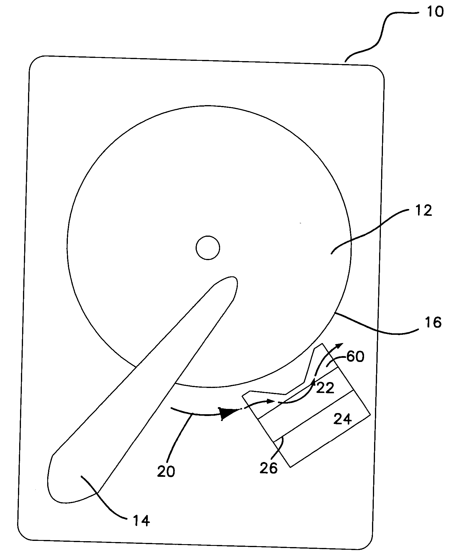 Integrated chemical breather filter with high and low pressure surfaces