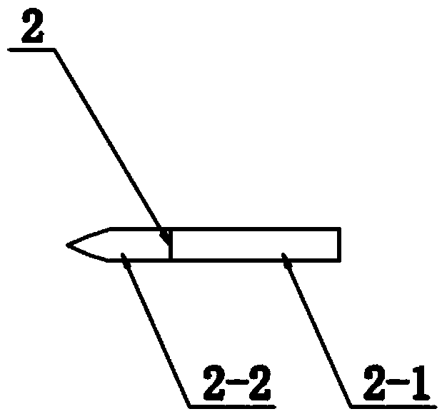 Ground writing pen with adjustable writing speed