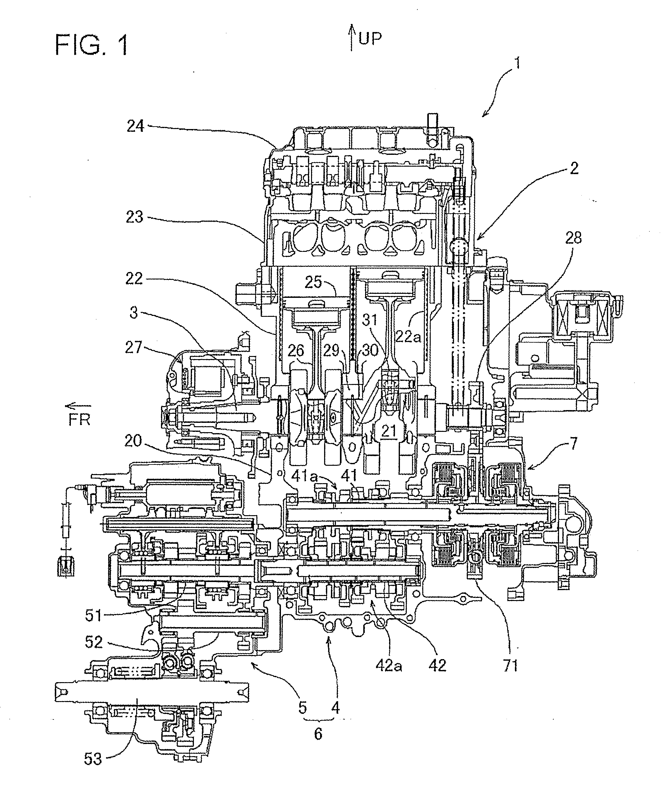 Crankshaft structure