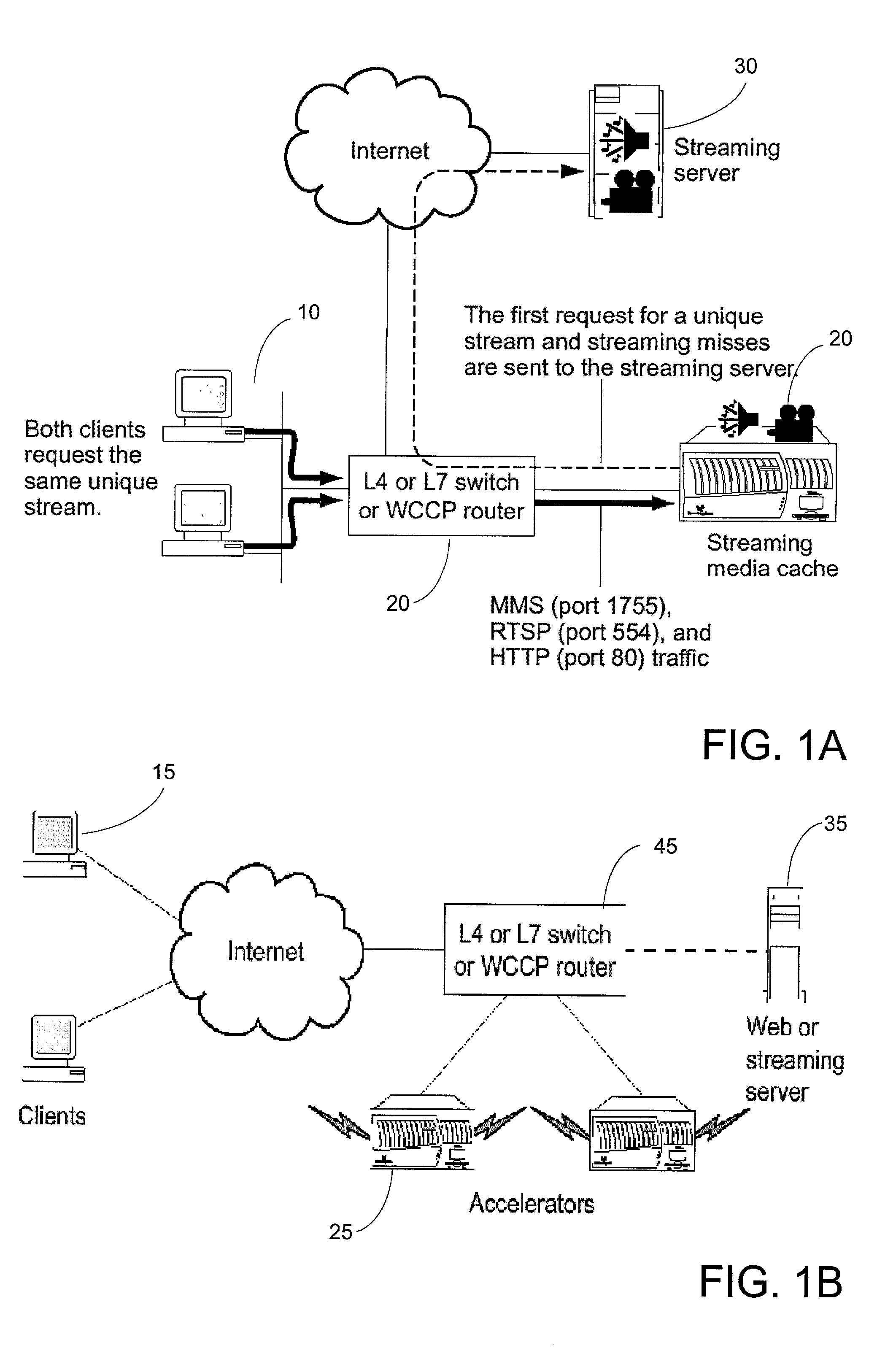 Methods and apparatus for reducing streaming media data traffic bursts