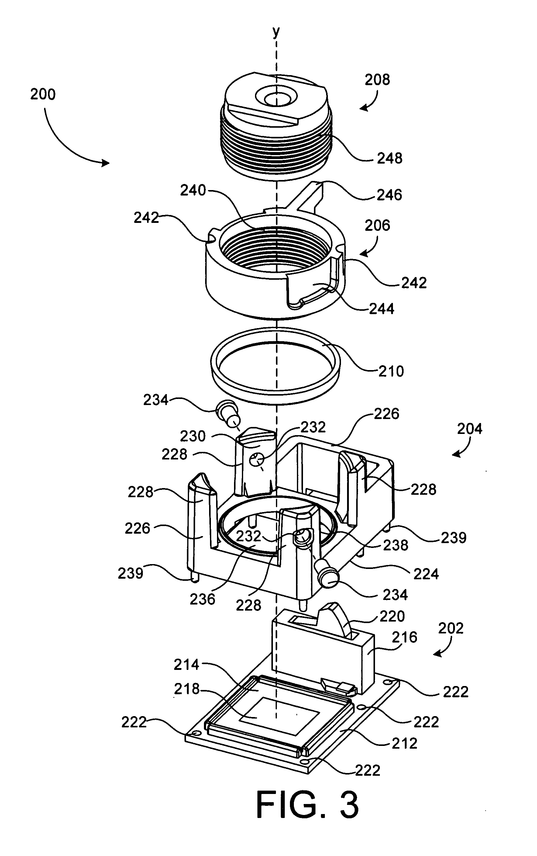 Micro camera module with discrete manual focal positions