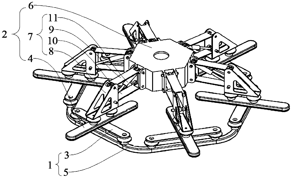 Multi-pole plate charging connecting device