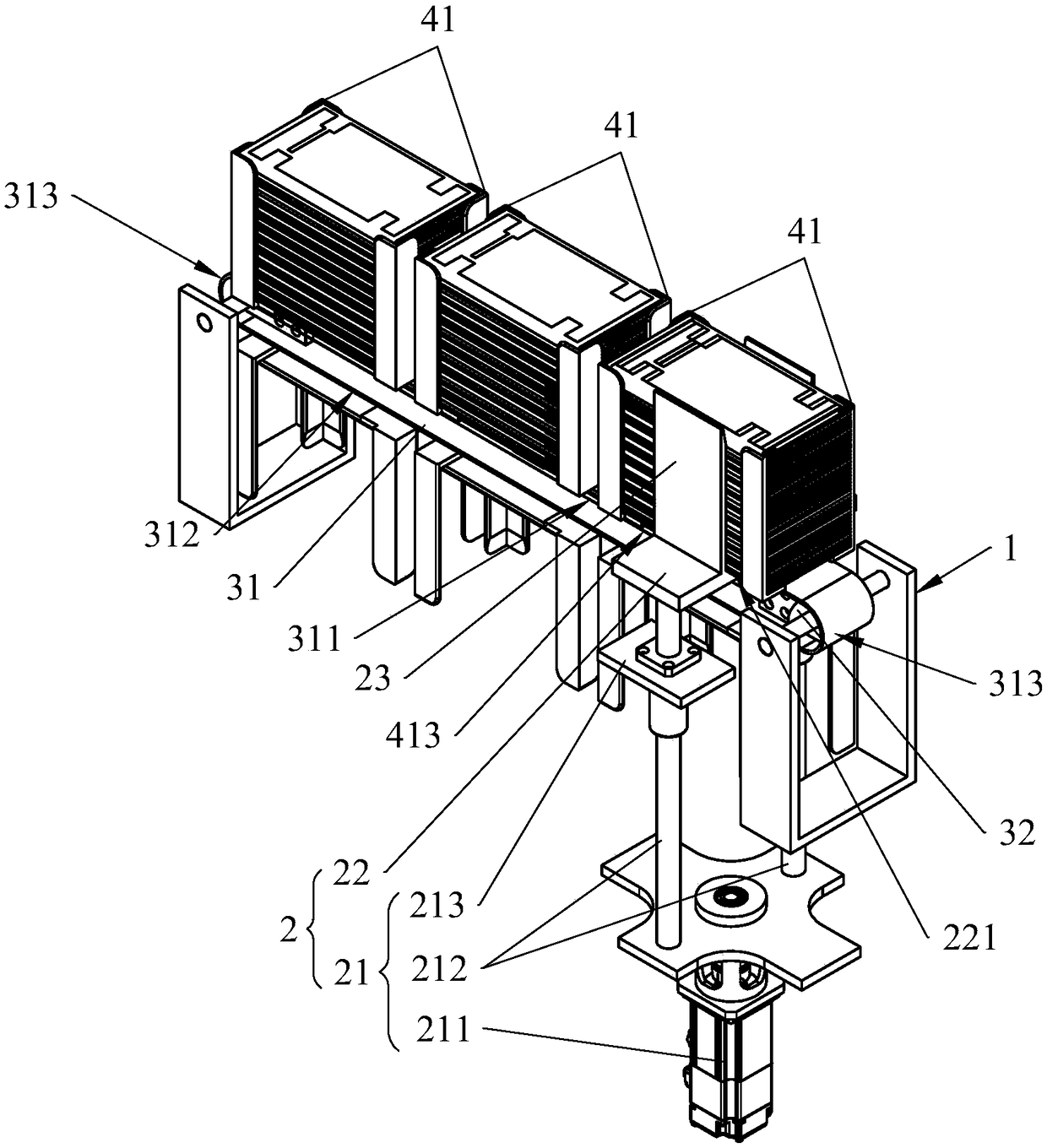 Circuit board feeding device