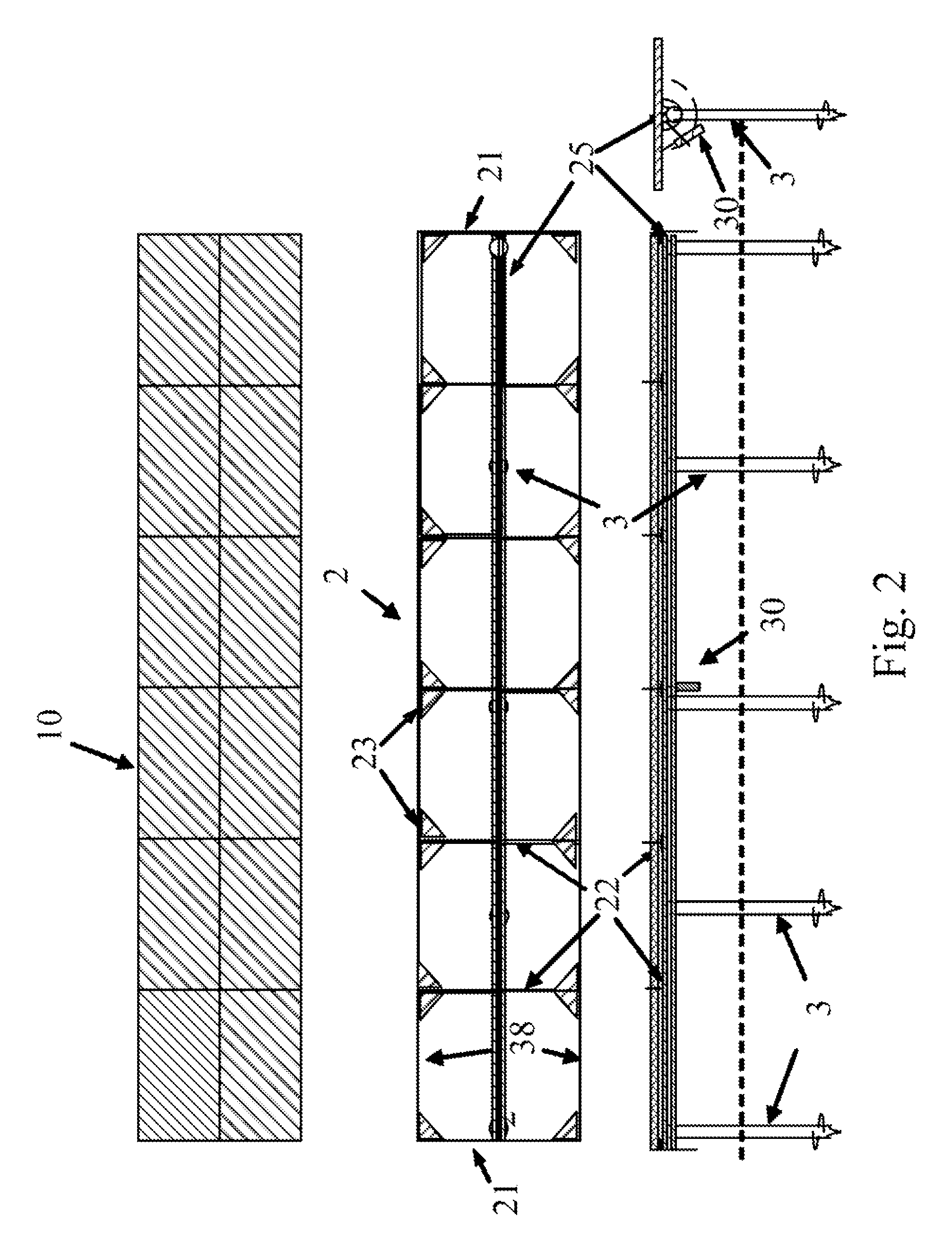 One-axis solar tracker system and apparatus with wind lock devices