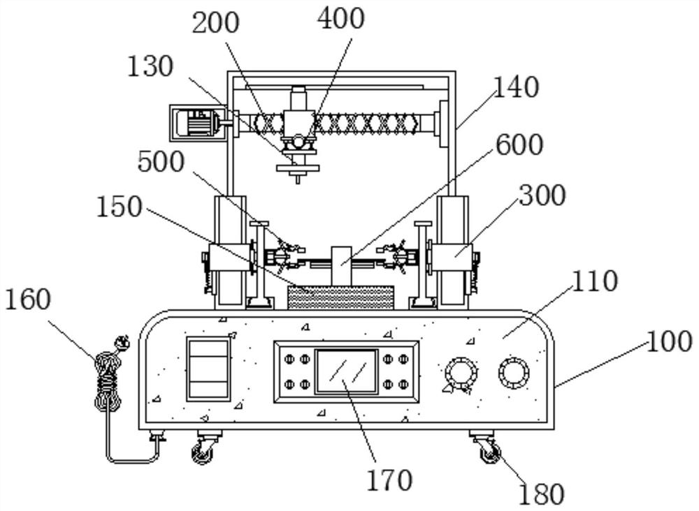 Circuit detection equipment with adjusting structure