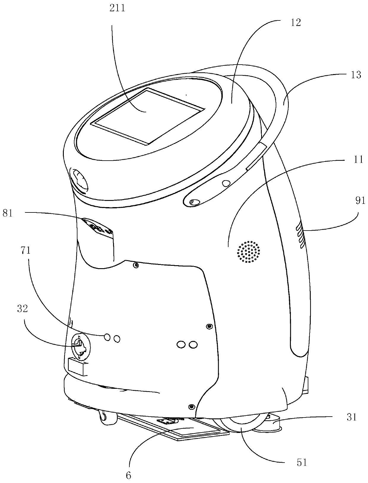 Cleaning robot and automatic charging system