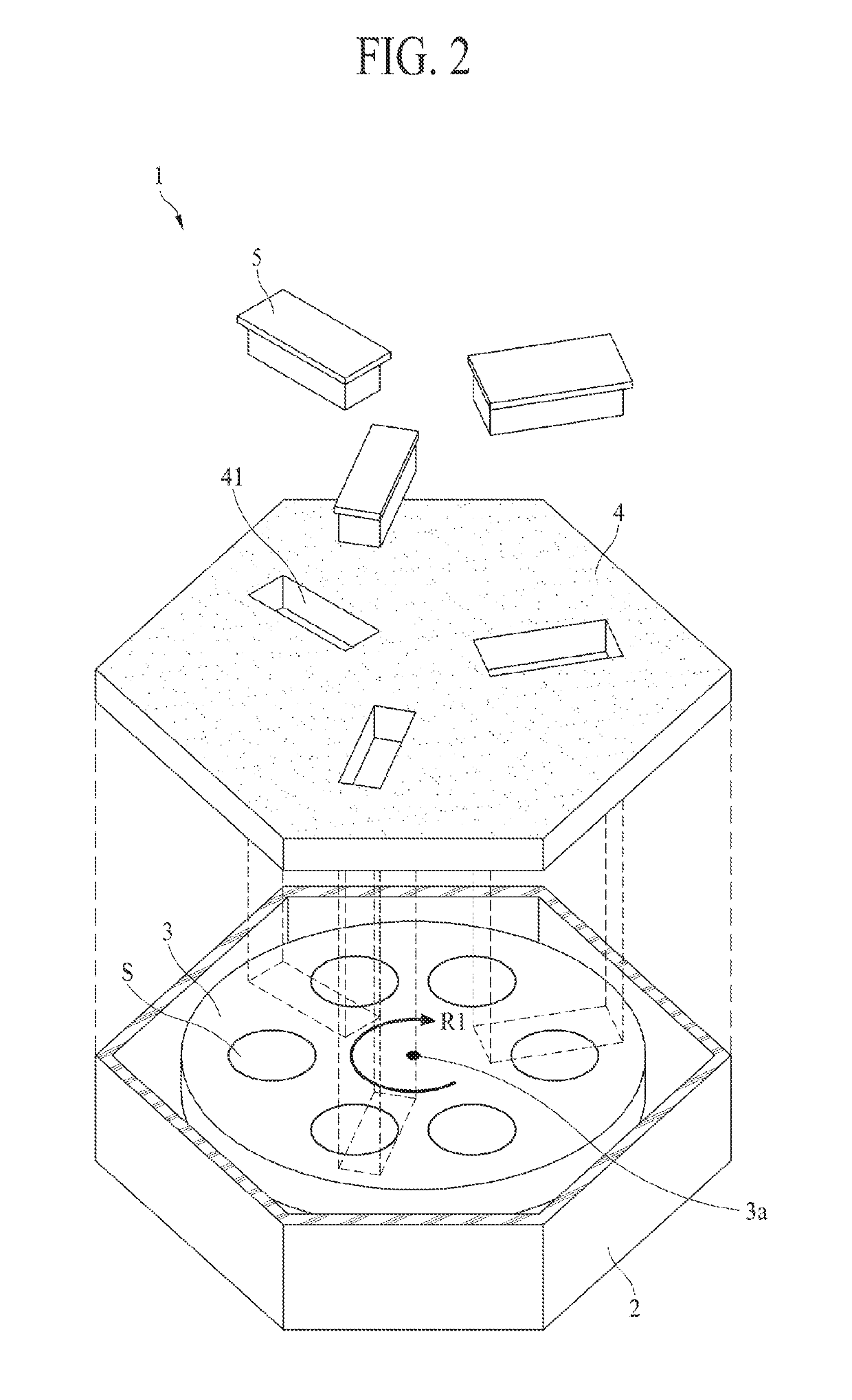 Gas sprayer for substrate treatment device, and substrate