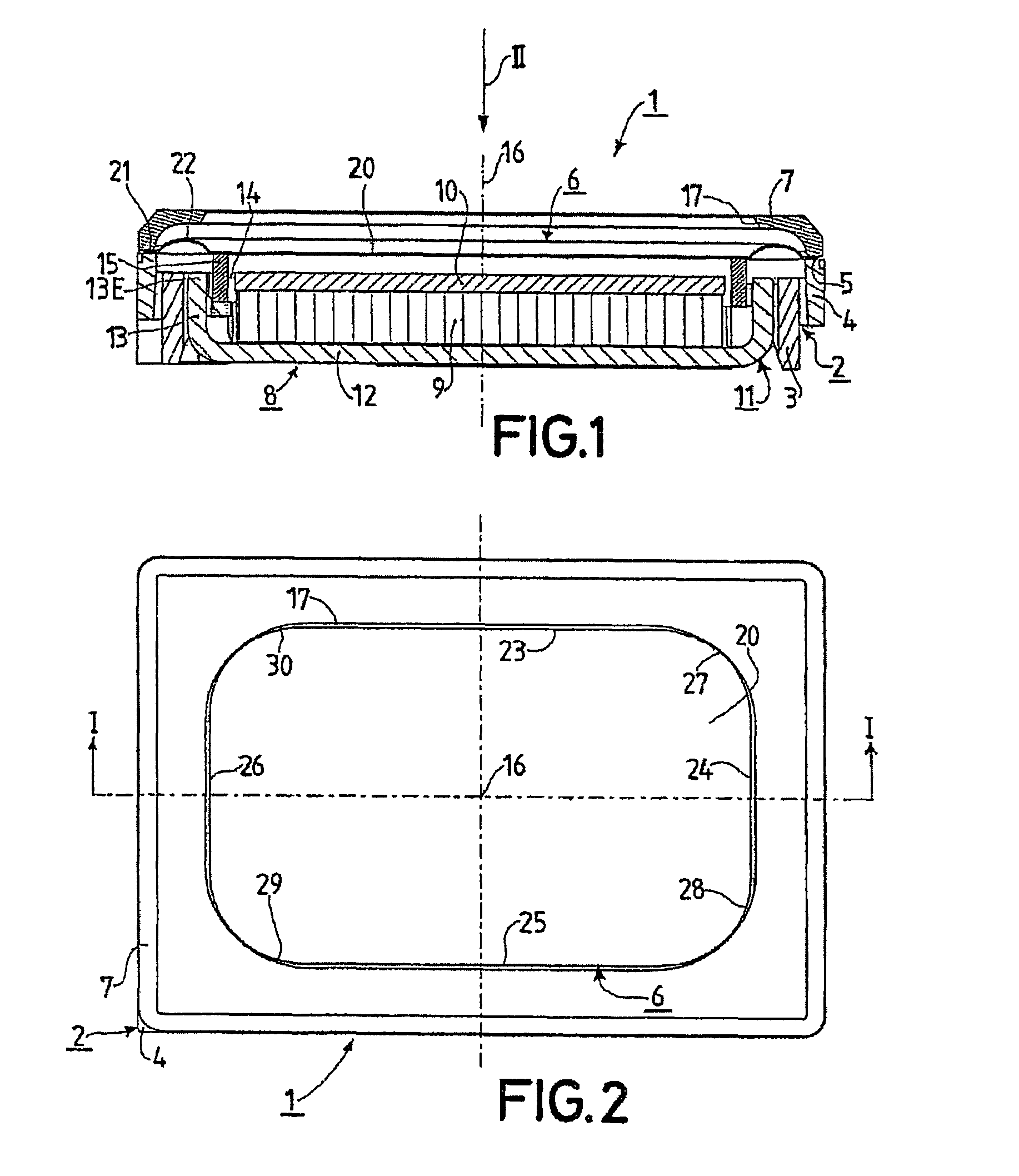 Diaphragm for an electroacoustic transducer, and electroacoustic transducer