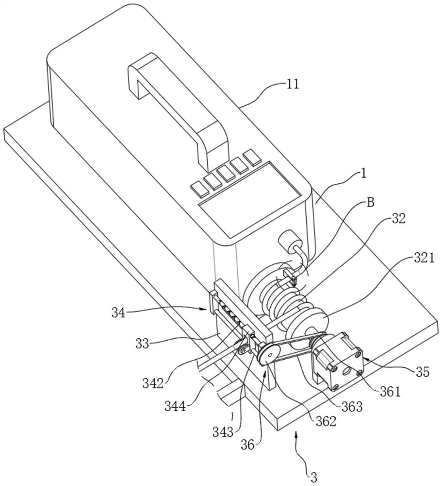 Handheld data acquisition instrument based on underground pipeline surveying and mapping and measurement method