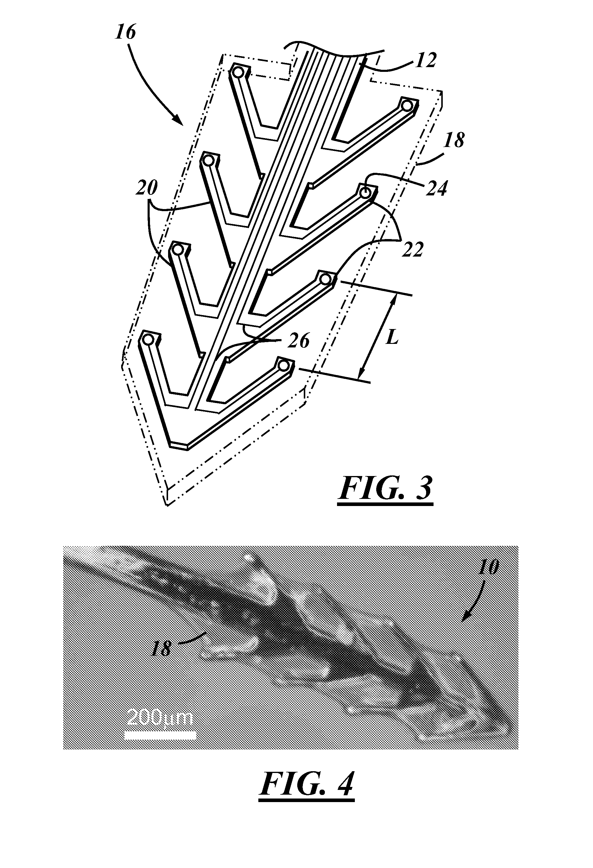 Insertable neural probe with flexible structure
