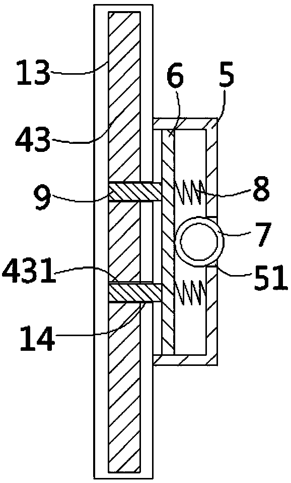 Circulation mechanism for storing cylindrical mold standard parts