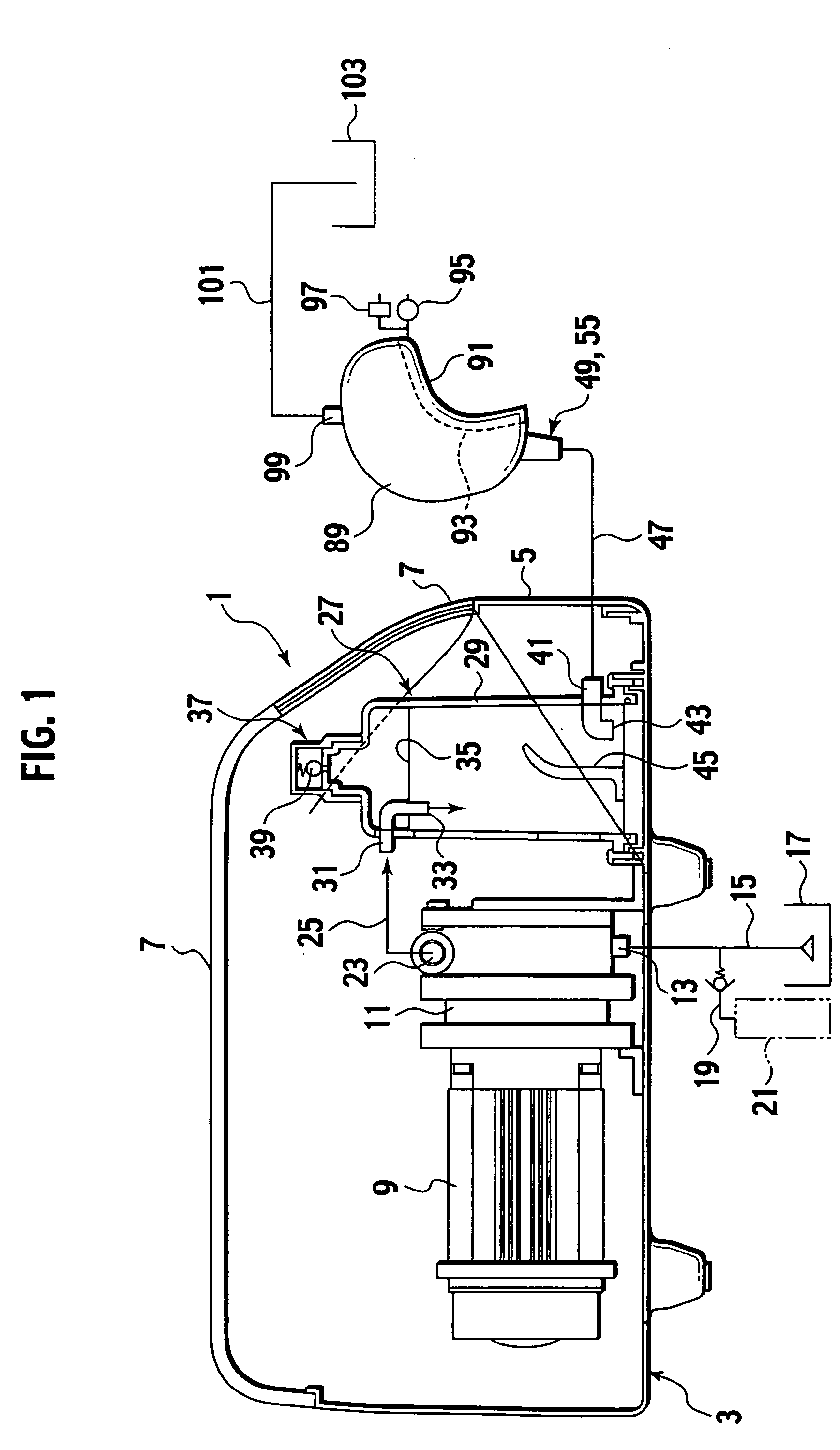 Microbubble generating device and hair washing device utilizing the same