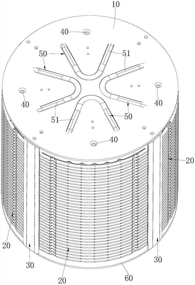 Heat dissipation assembly and lamp with the heat dissipation assembly