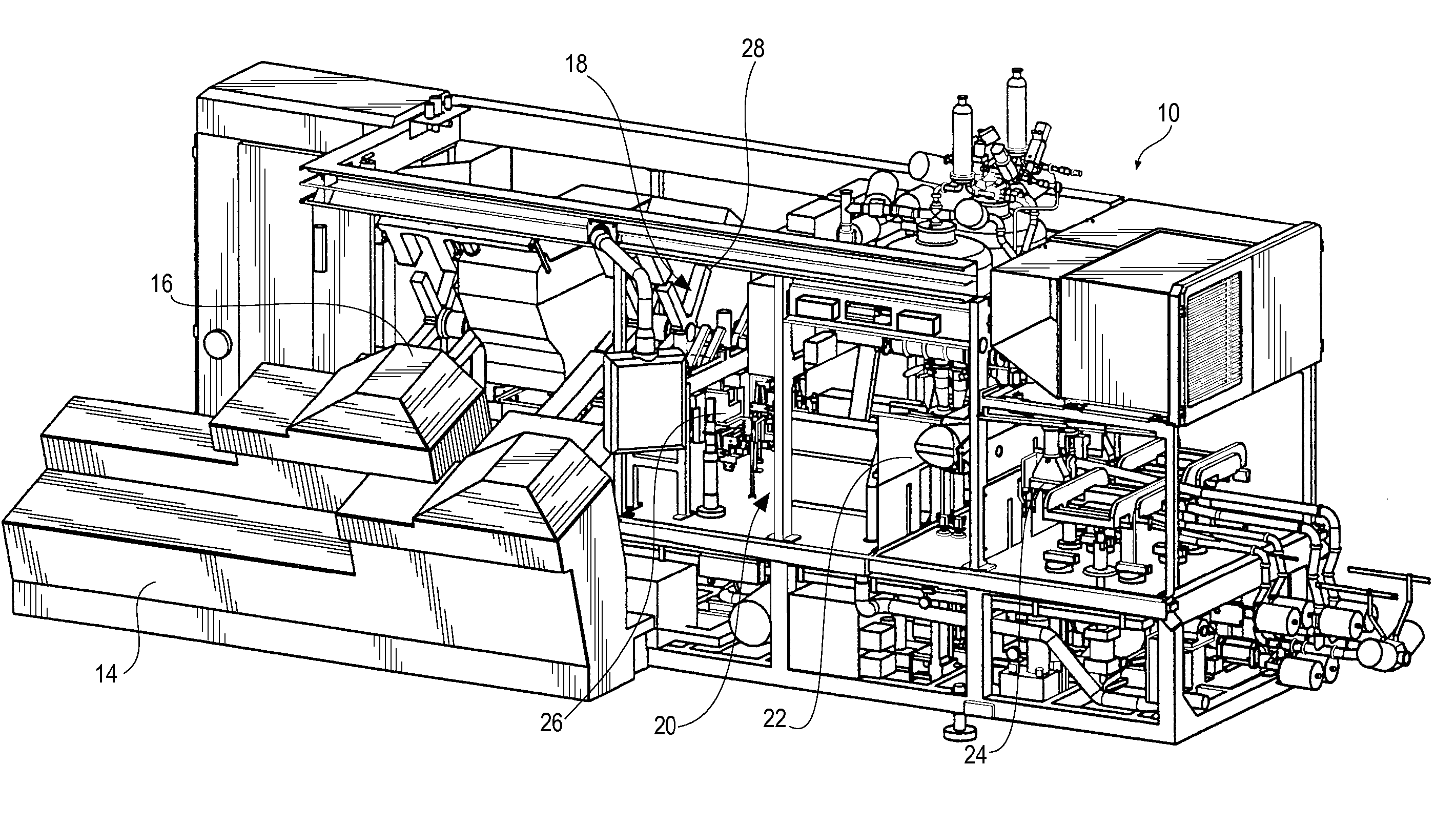 Bottom pre-folder for carton with folded-in gusset tips