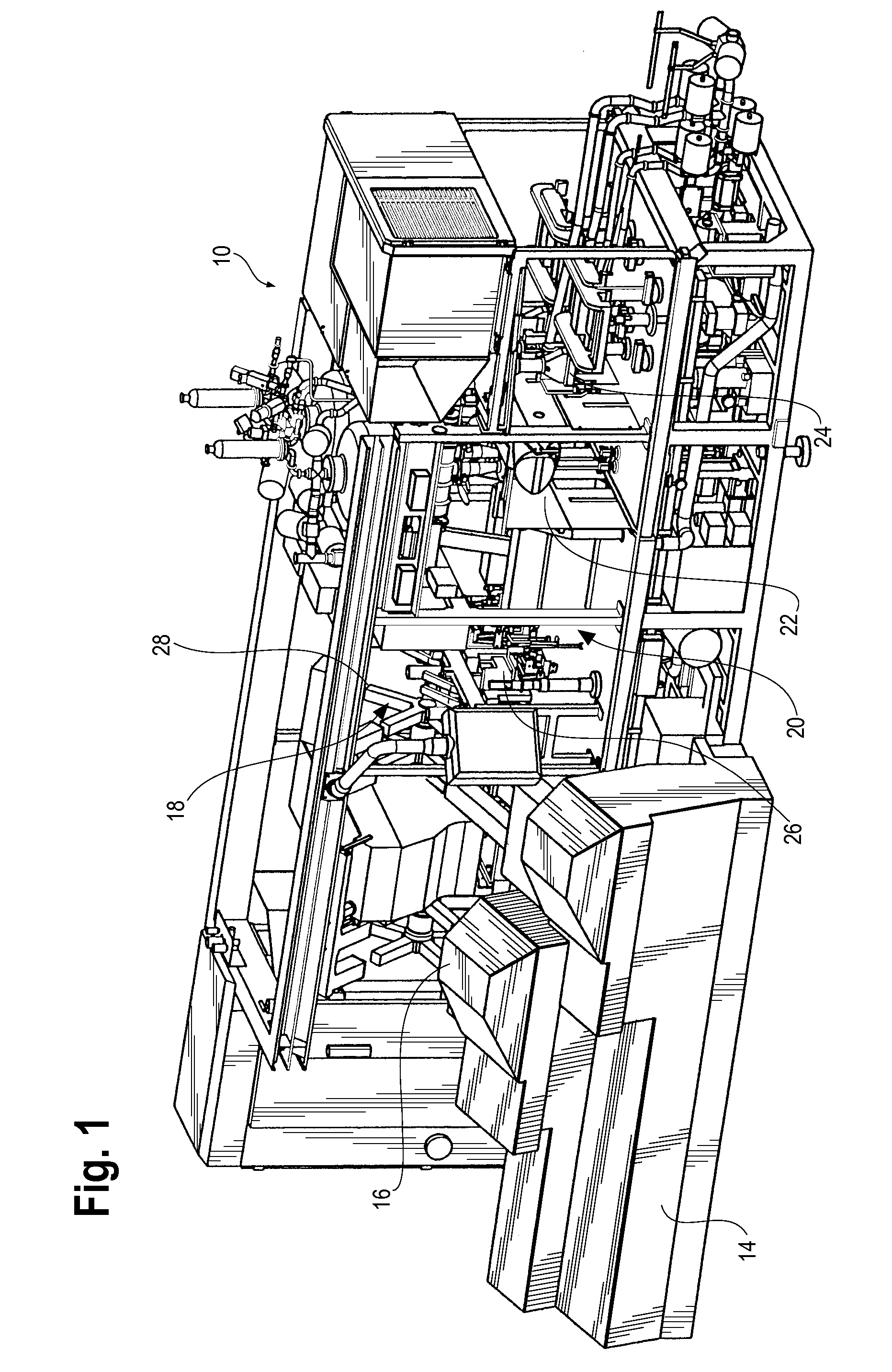 Bottom pre-folder for carton with folded-in gusset tips