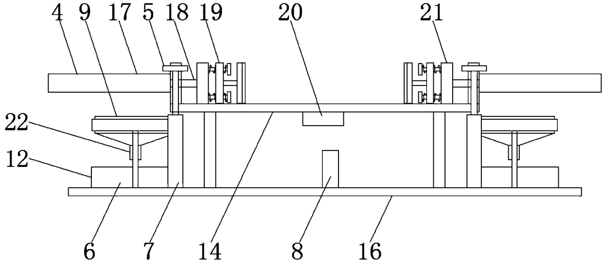 Food encasing device with automatic screening and counting function