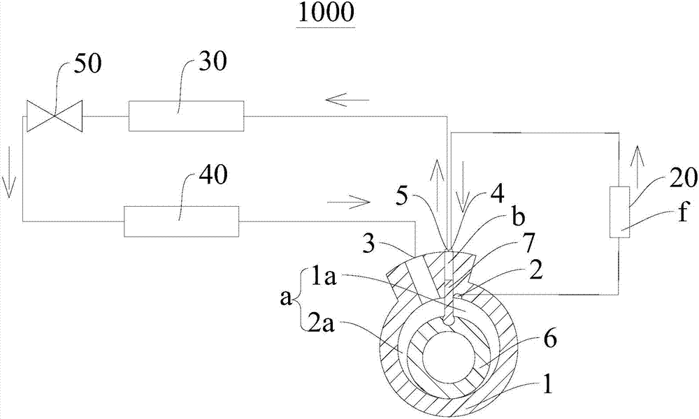 Compressing mechanism part and compressor and refrigerating plant with compressing mechanism part