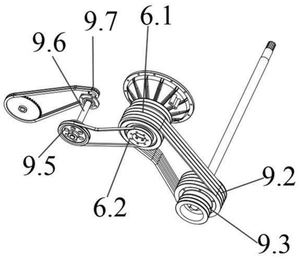 Stalk and ear harvesting type corn harvester