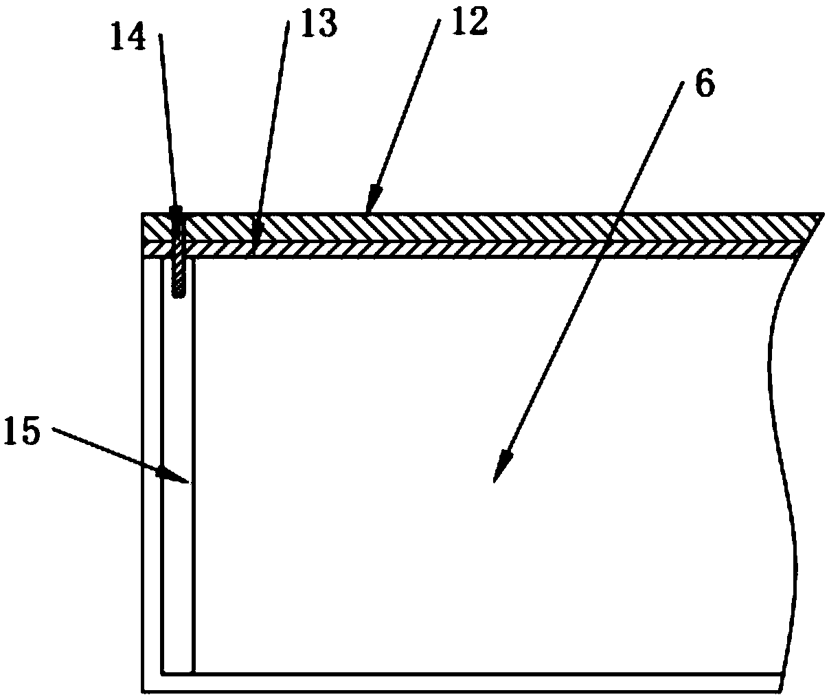 Automatic overheating prompt device of high-voltage lead joint