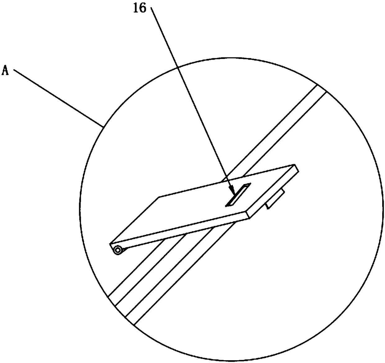 Automatic overheating prompt device of high-voltage lead joint