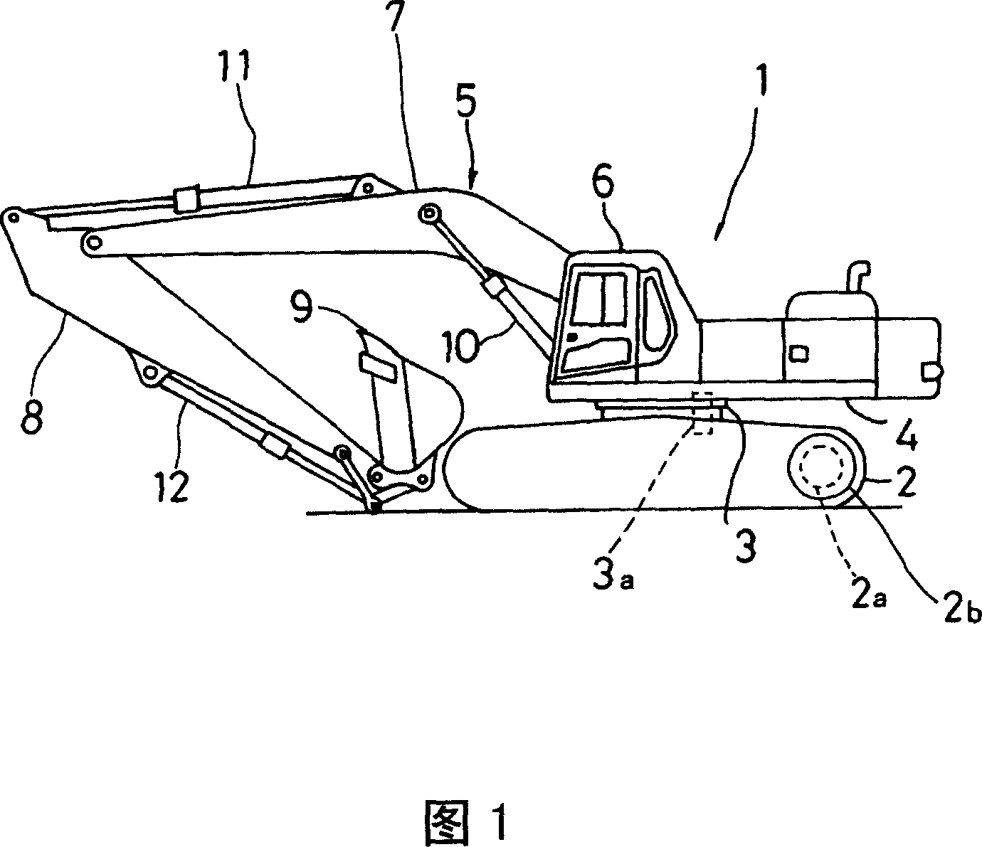 Hydraulic drive apparatus of work machine