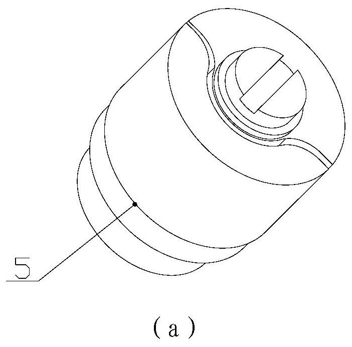 A unilateral positioning cam drive mechanism for continuous zoom lens