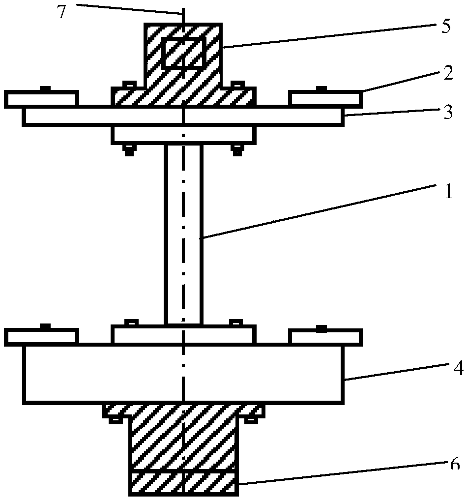 Frame device for NDT test and application method thereof