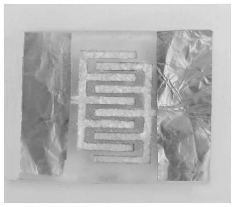 Preparation method of flexible stretchable miniature supercapacitor