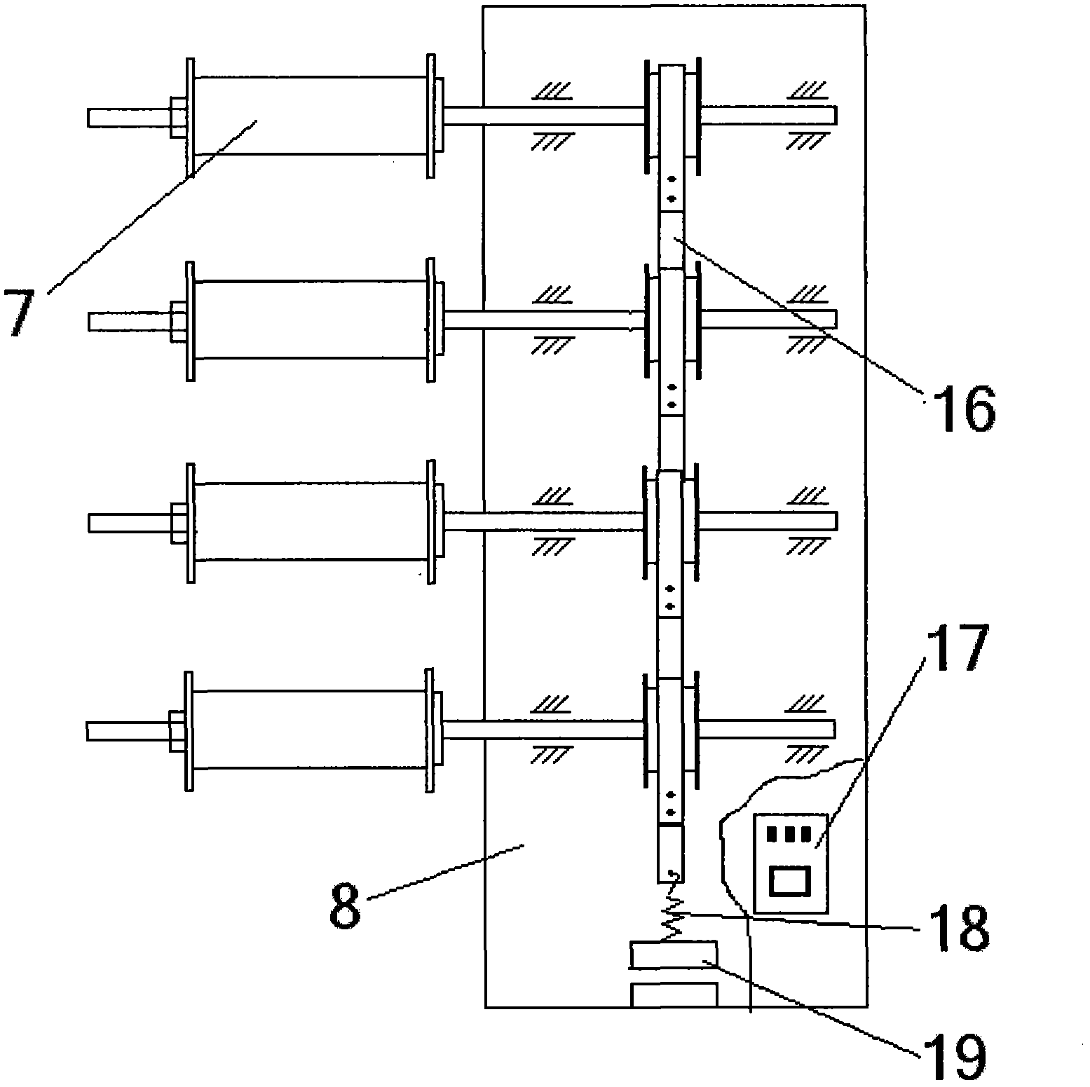 Multifunctional numerical control filament winder