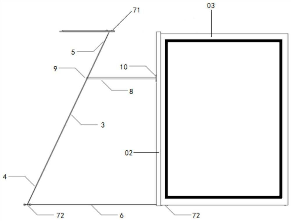 Disinfection device for sliding door and window