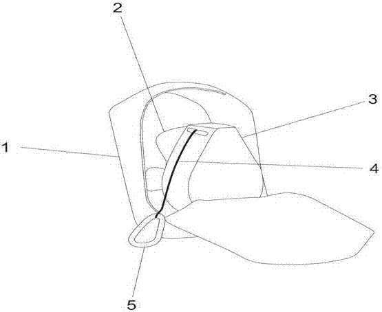 Household ascending and descending bag for escape