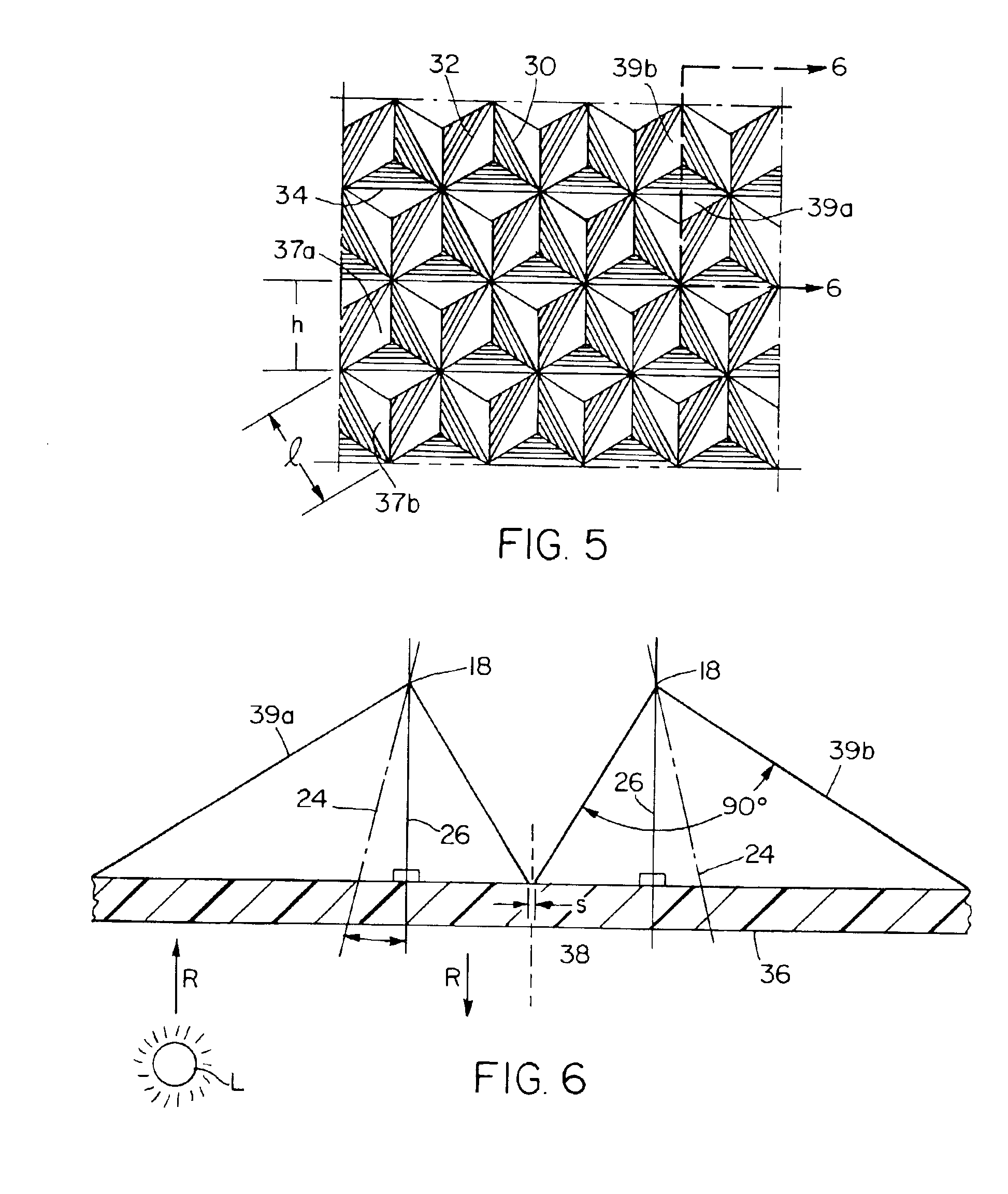 Multi-orientation retroreflective structure