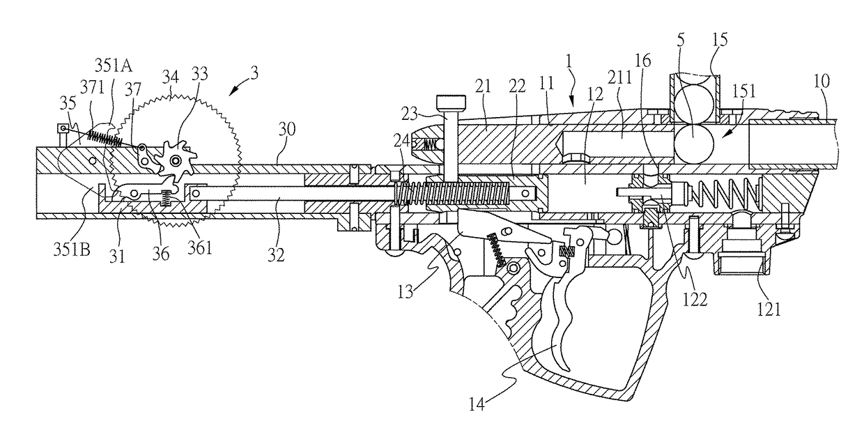 Mechanical paintball gun