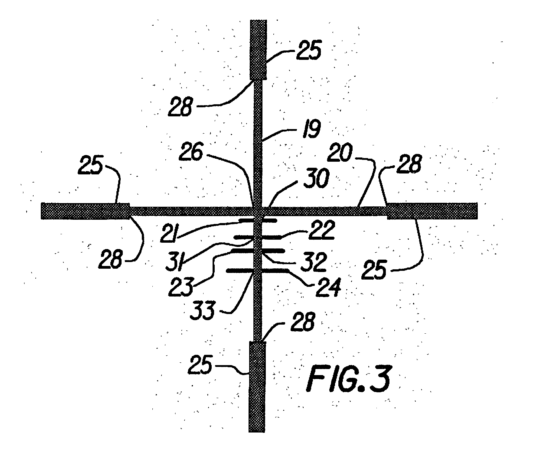 Reticle for telescopic gunsight and method for using cross reference to related application