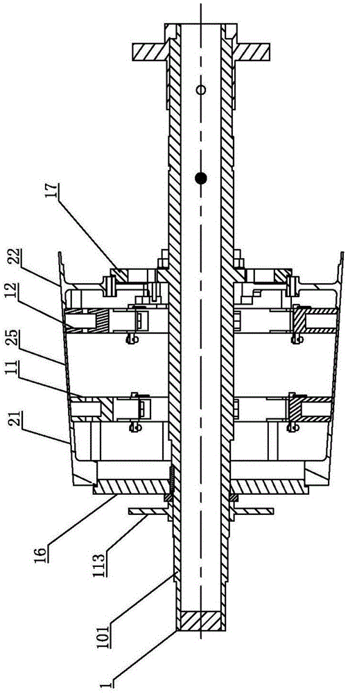 A molding method of a composite product formed by a tapered metal shell and a glass fiber reinforced plastic heat-proof layer